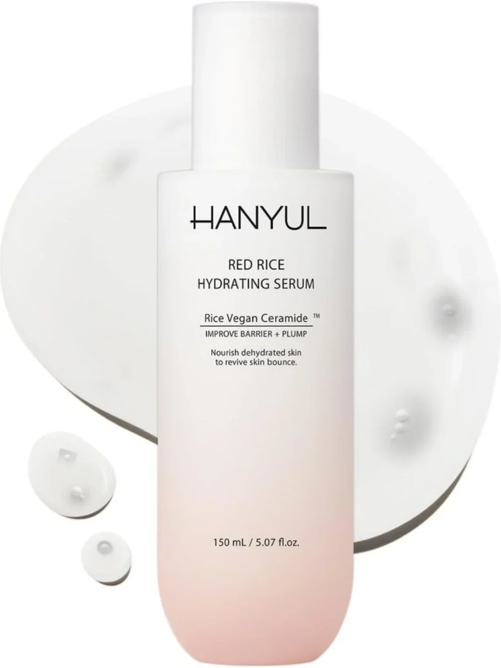 Hydrating Face Serum with Vegan Ceramide & Squalane | Plumping, Radiant Glow